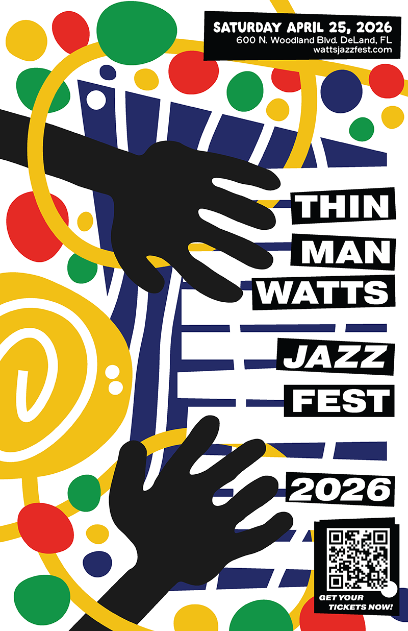 Thin Man Watts Jazz Fest 2026 Poster